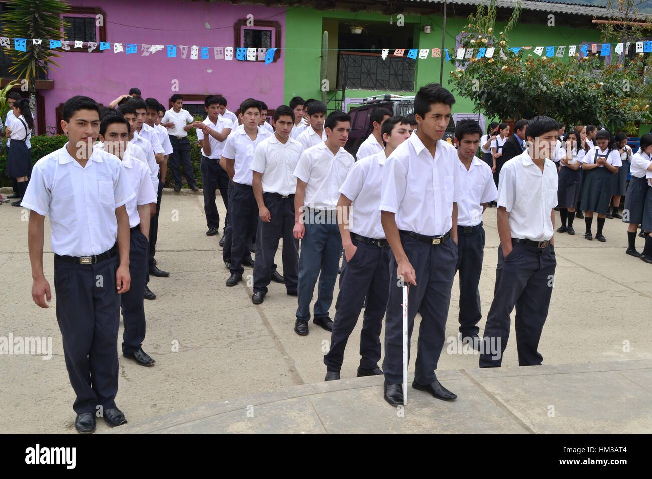 School uniform children peru hires stock photography and images Alamy