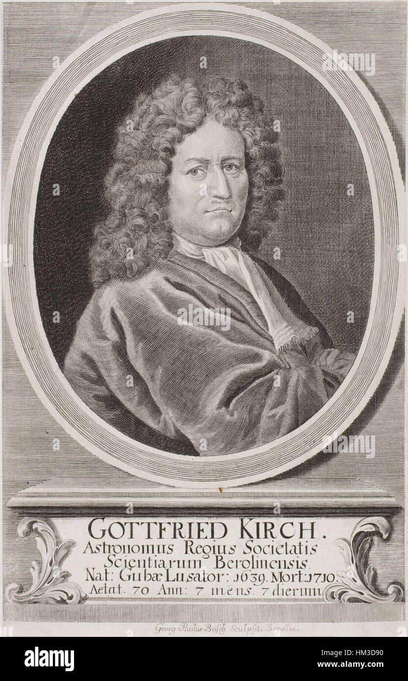 Gottfried Kirch Stock Photo