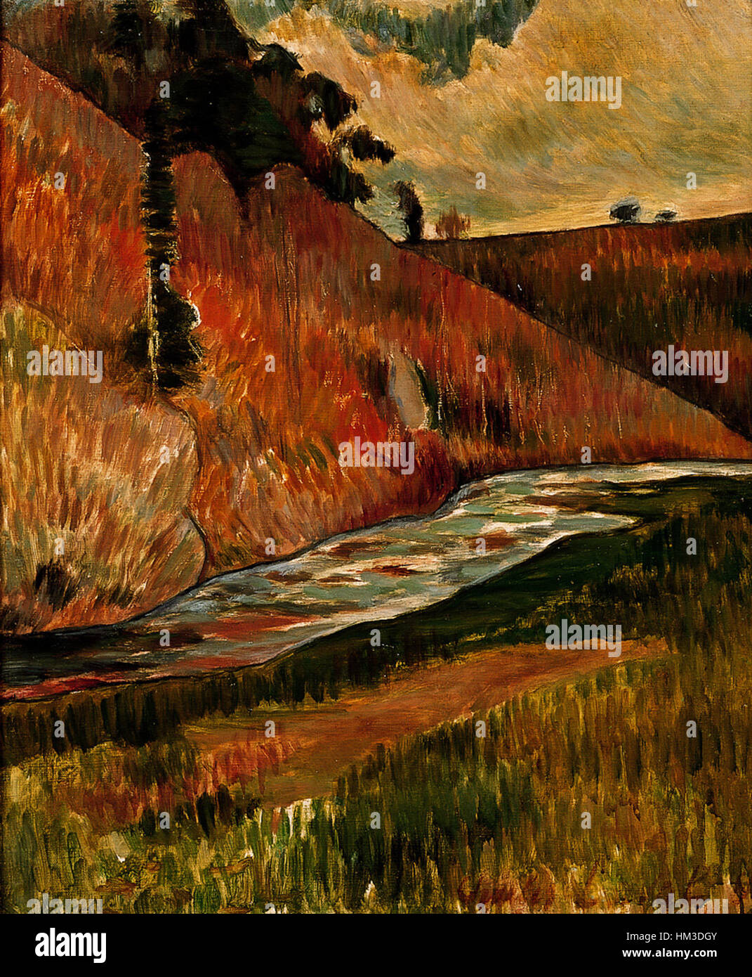 Laval Paysage is a landscape painting that depicts the serene natural ...