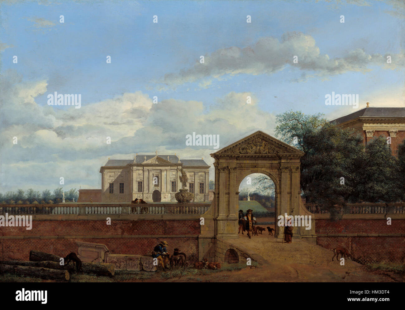 'An Architectural Fantasy' by Jan van der Heyden explores the intricate ...