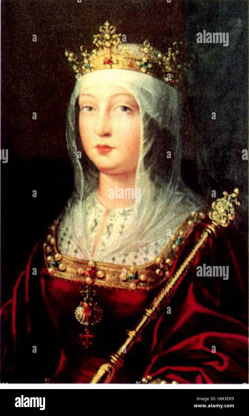Isabel I of Castile Stock Photo
