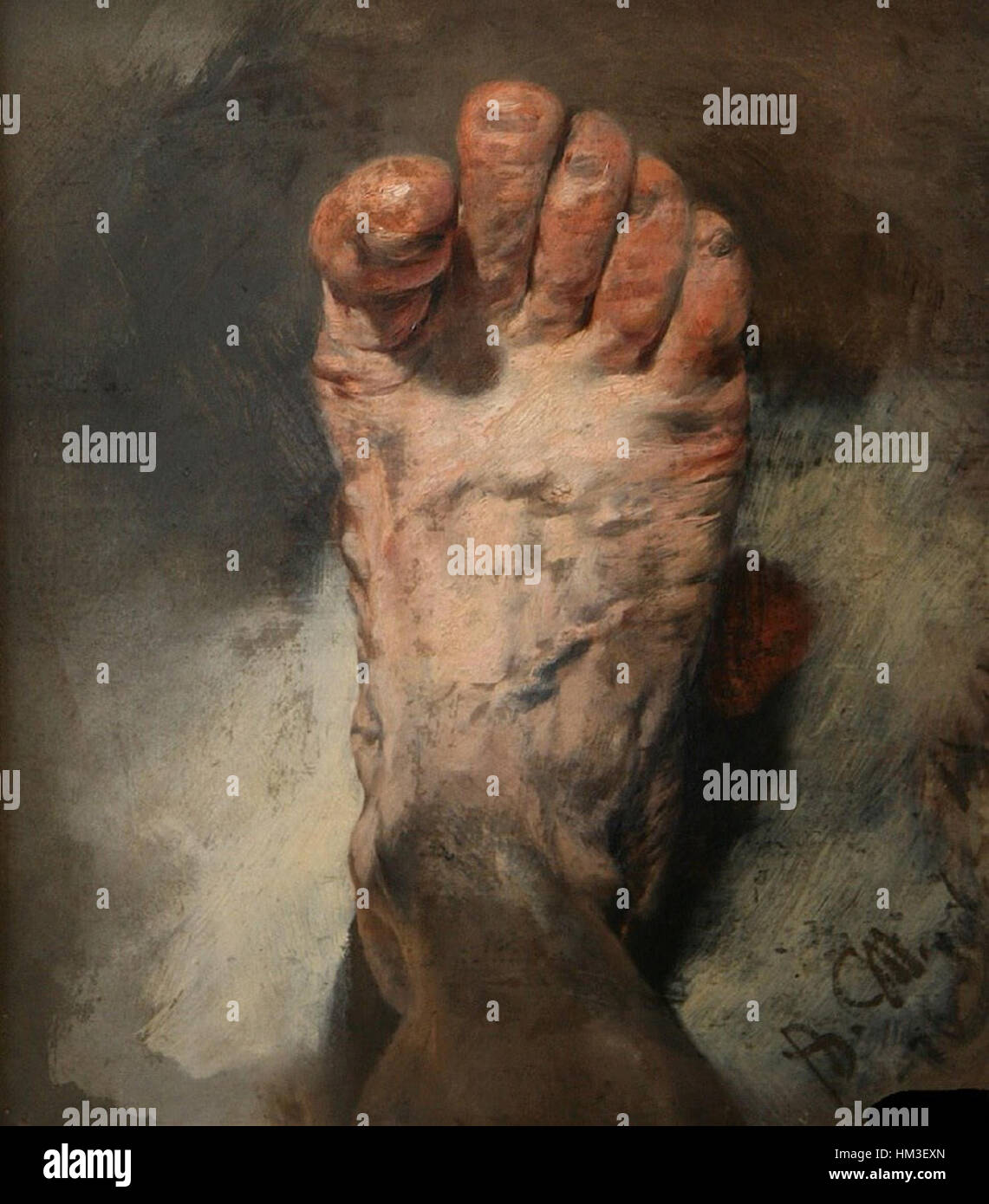 Foot Artist *Il Piede dell'Artista* (The Artist's Foot) is an Italian painting that ...