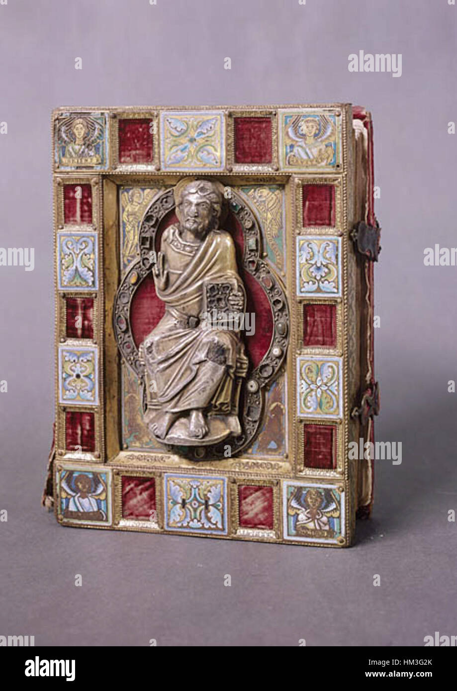 The Carolingian Gospel Book (Karolingisches Evangeliar) from Saint ...