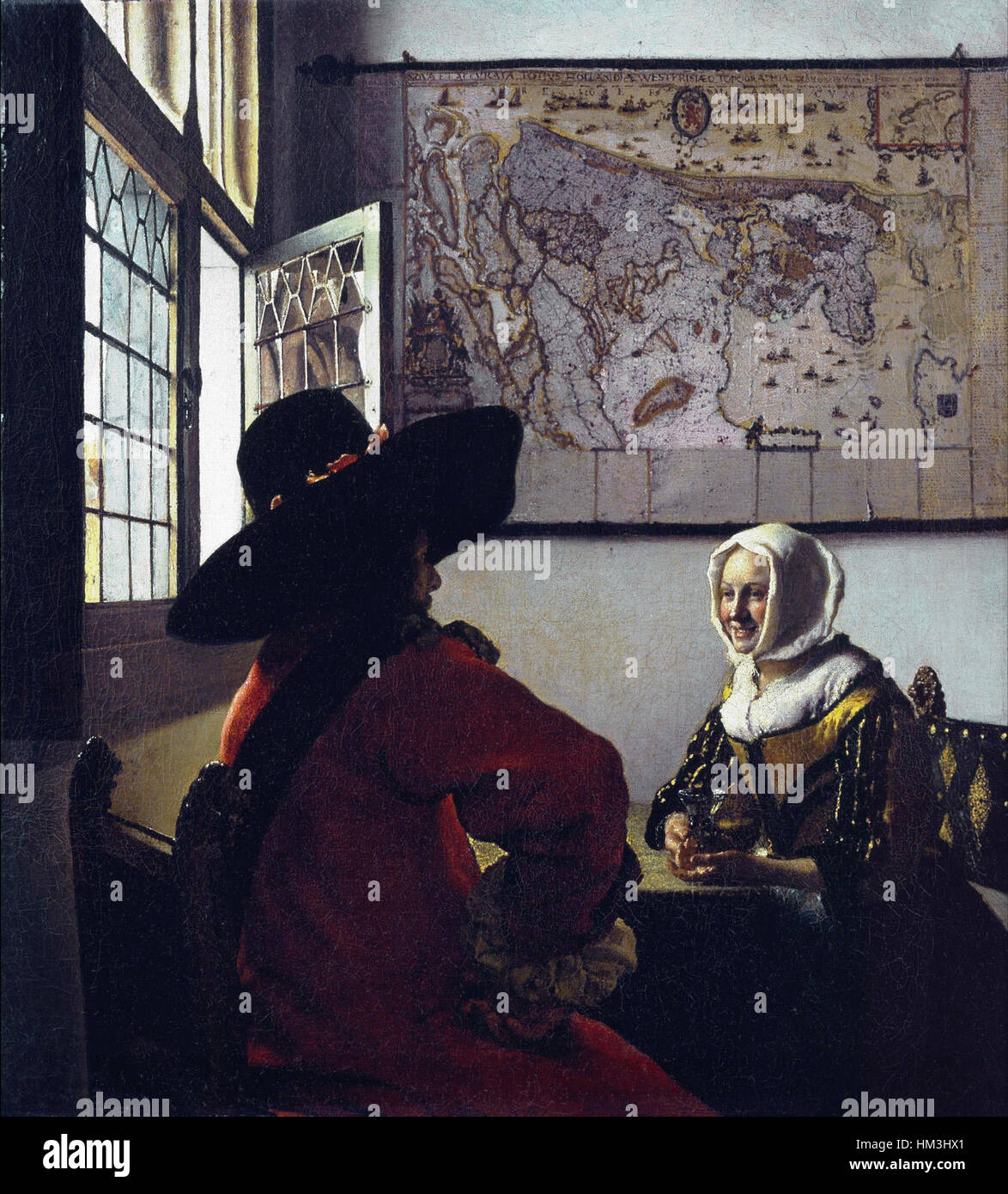 Jan Vermeer van Delft 023 Stock Photo