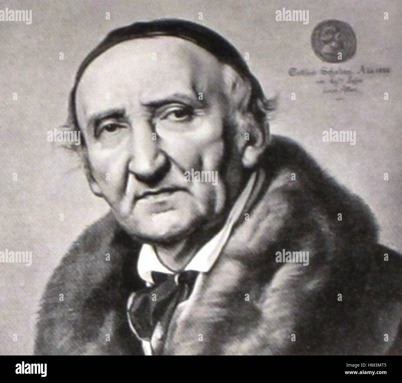 Johann Gottfried Schadow Stock Photo