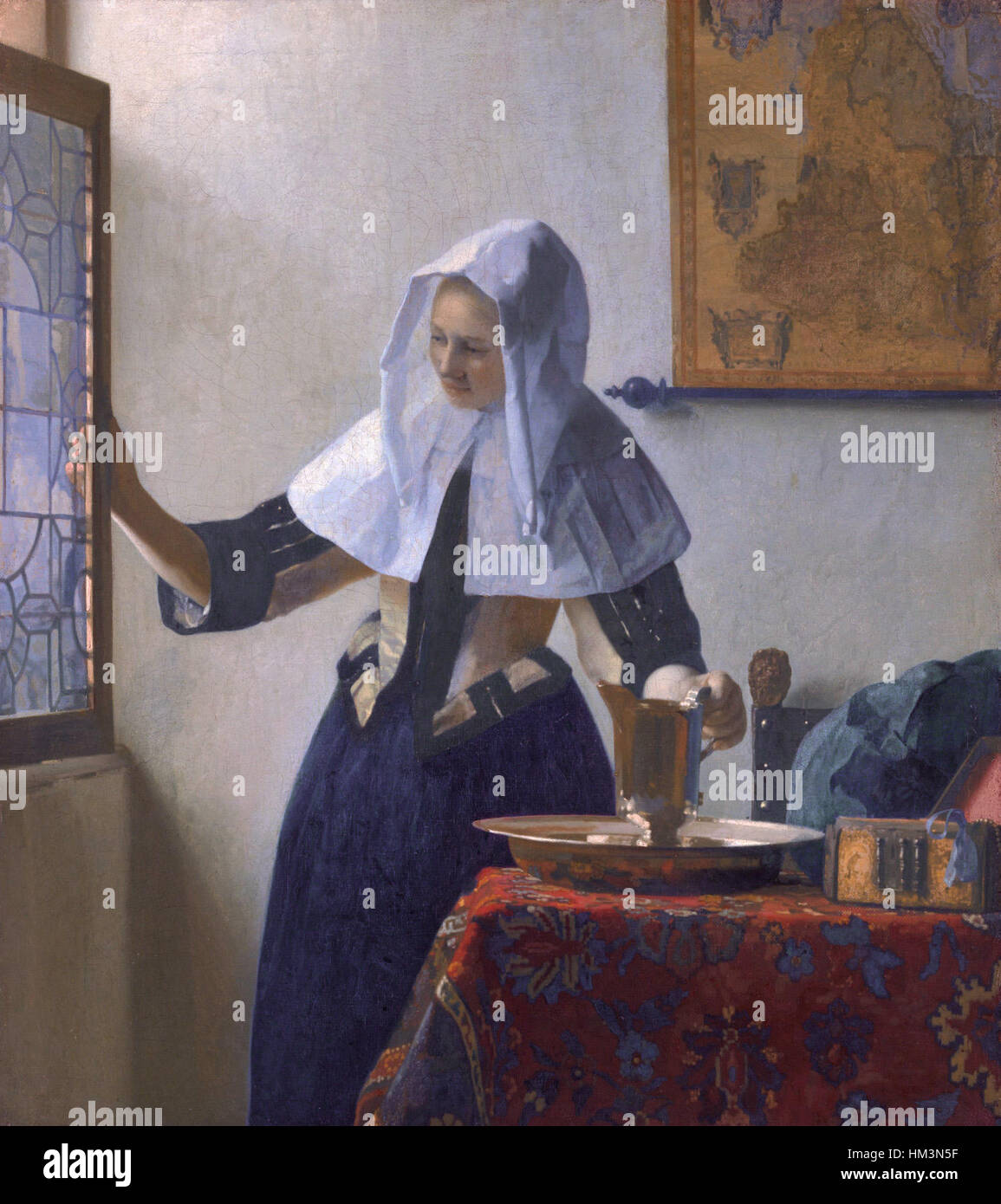 Jan Vermeer van Delft 019 Stock Photo