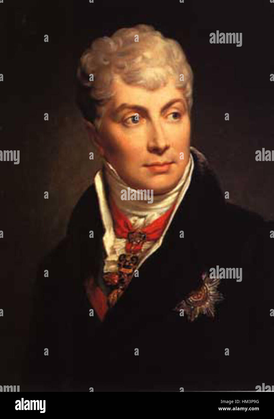 Graf Clemens Metternich Stock Photo