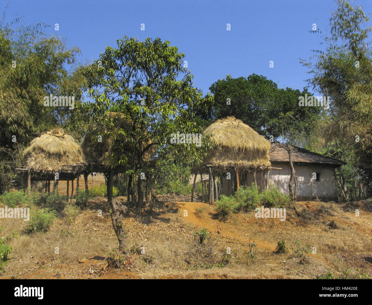 Rural village. Satara, Maharashtra, India Stock Photo - Alamy