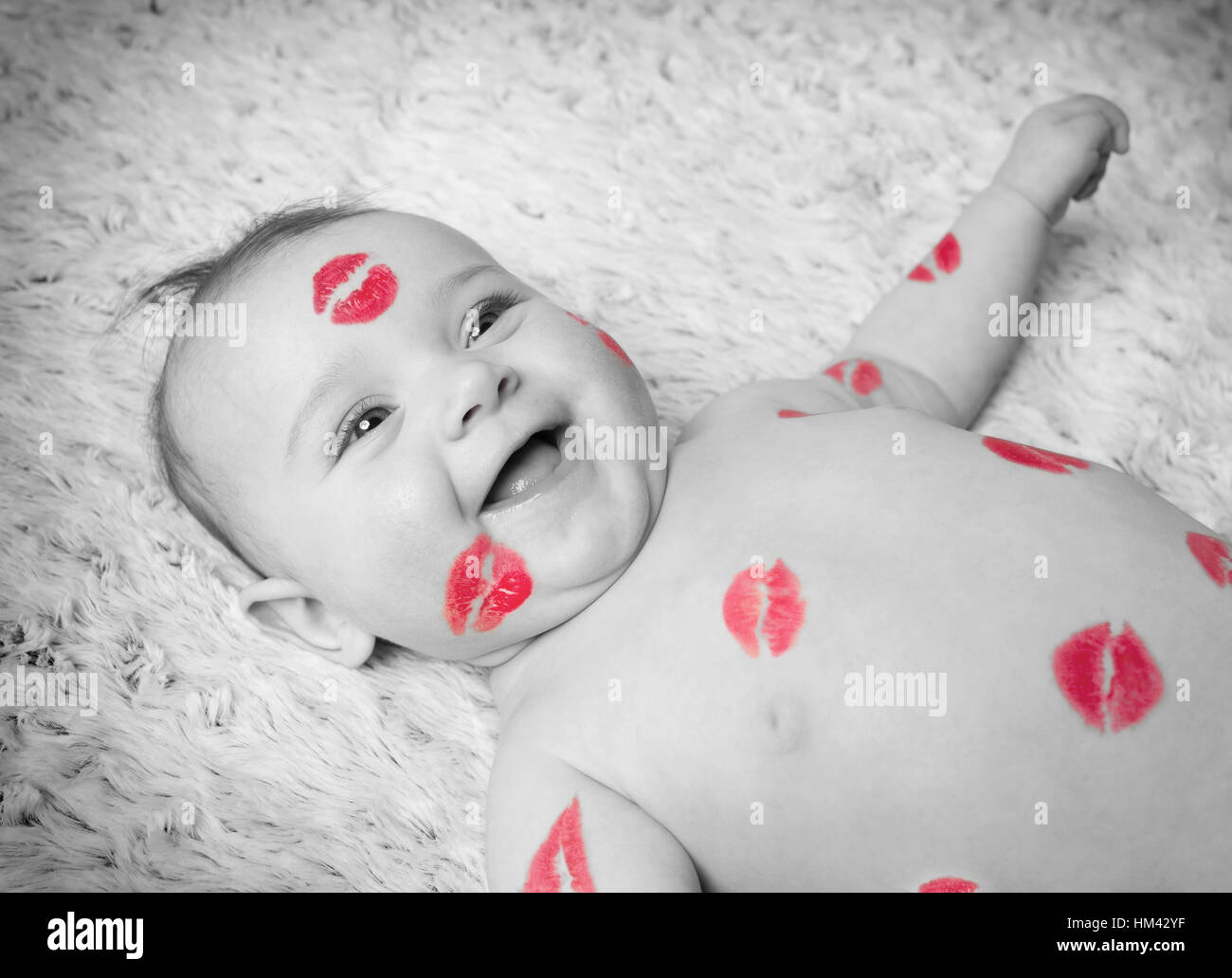 Lipstick Kisses High Resolution Stock Photography and Images Alamy
