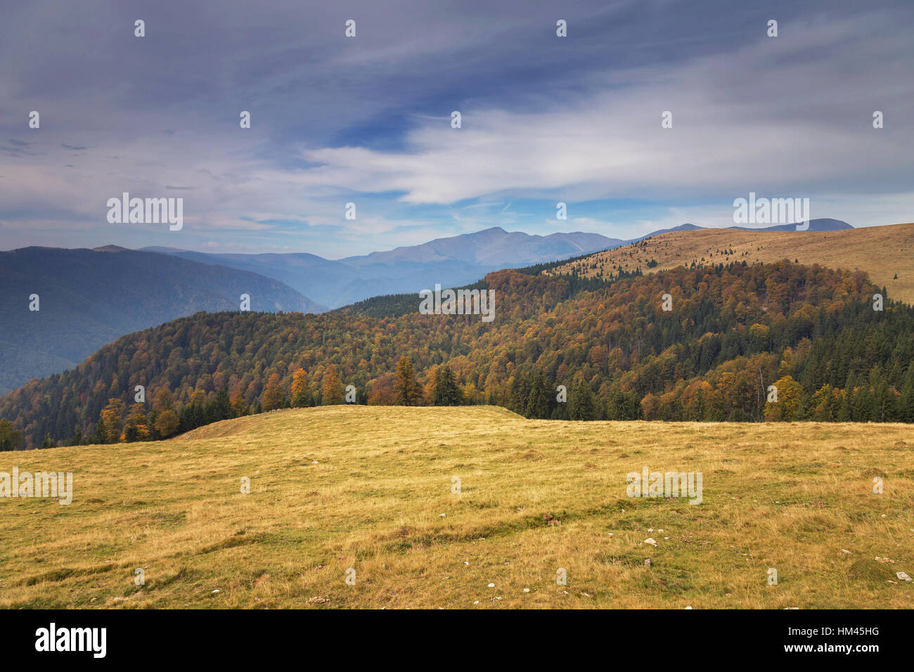 Autumn landscape in the Carpathian Mountains Stock Photo - Alamy