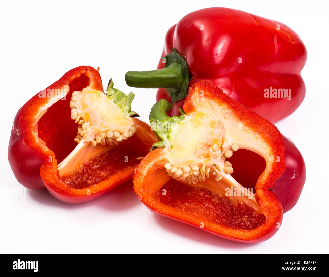 Bell pepper seeds hires stock photography and images Alamy