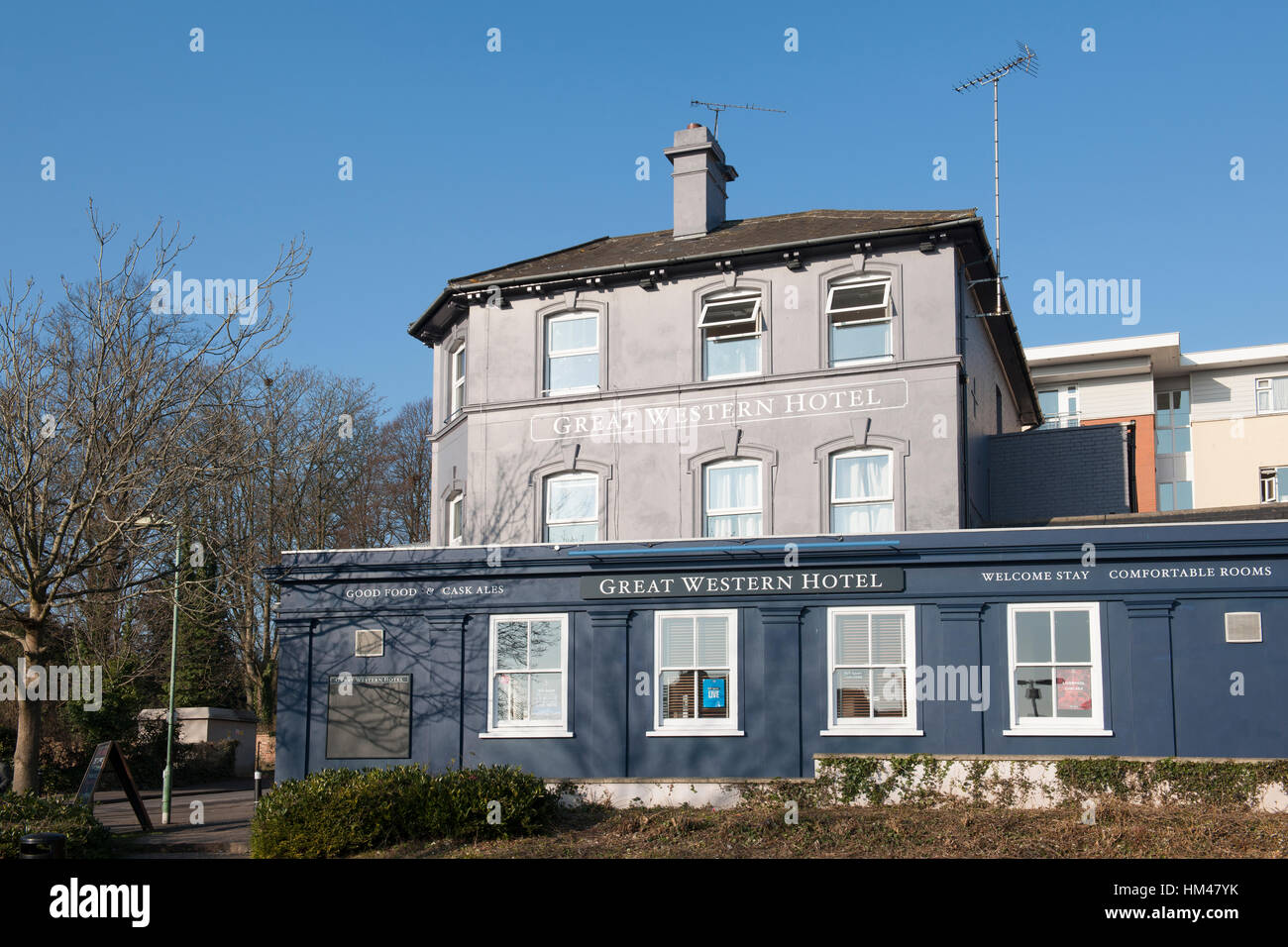 Great Western Hotel, Vyne Road, Basingstoke, Hampshire, England, UK Stock Photo