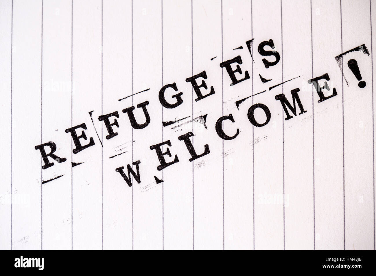 Slogan refugees hires stock photography and images Alamy
