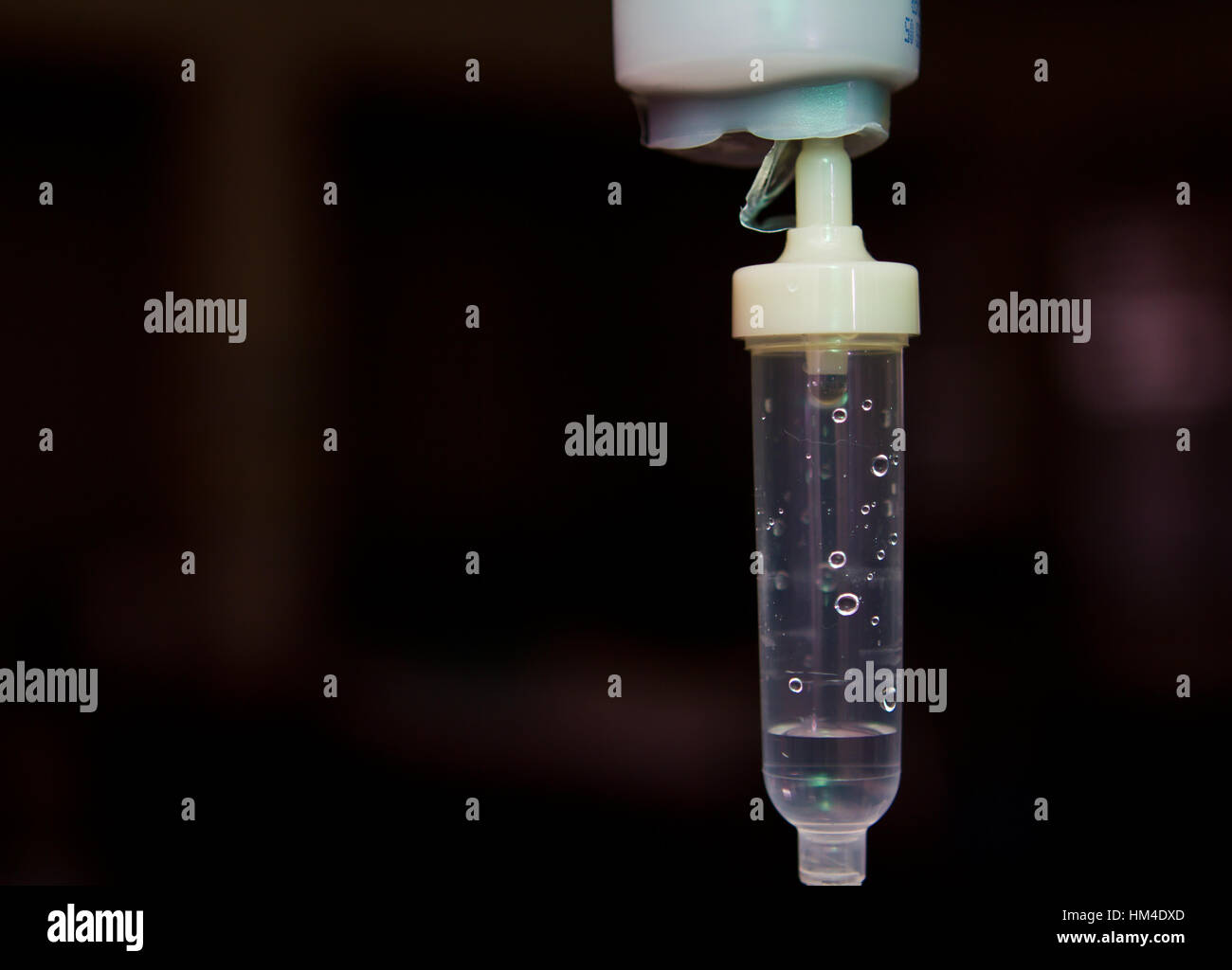 Infusion bottle with IV solution Stock Photo Alamy
