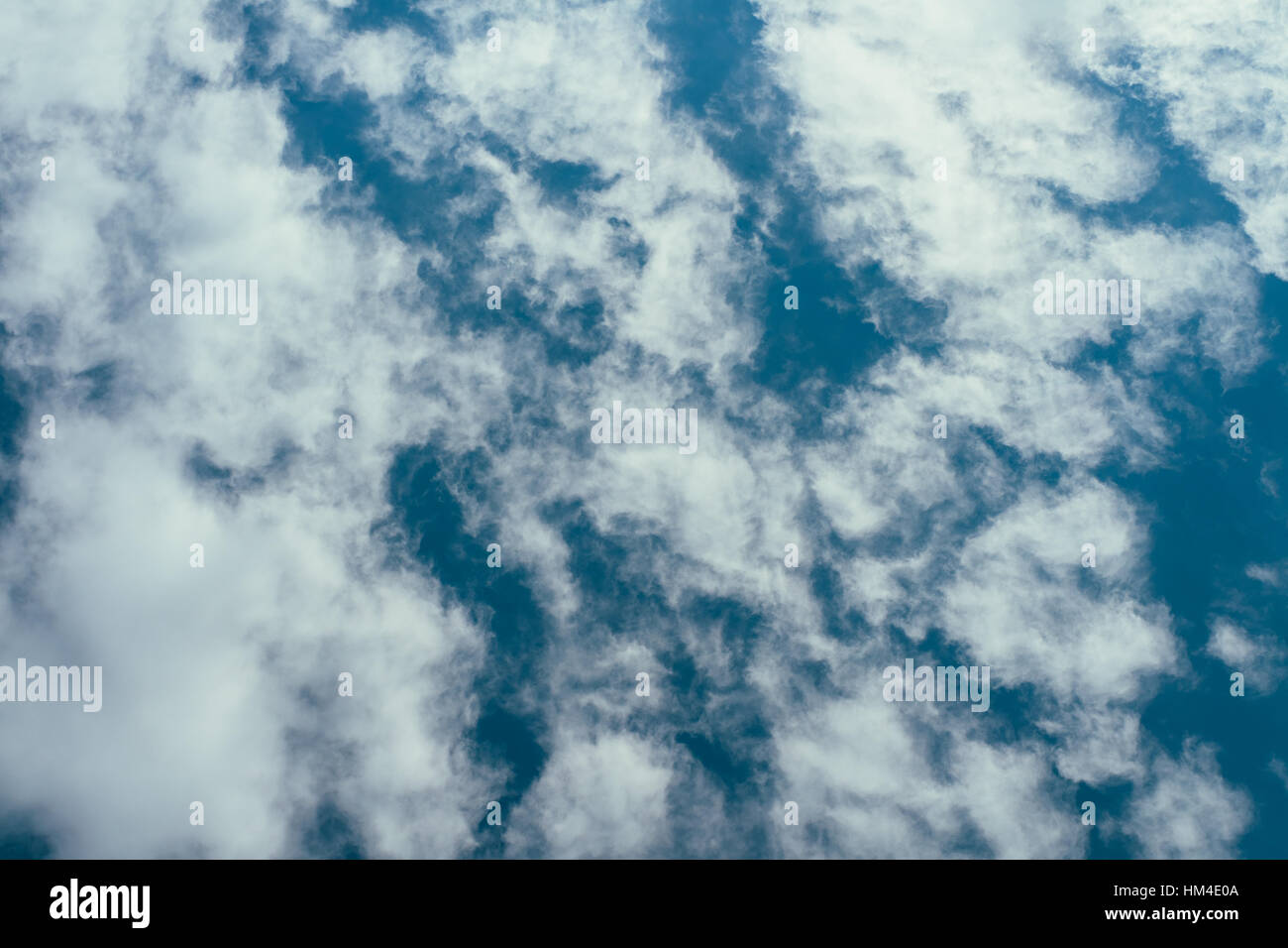 Blue sky with clouds Stock Photo - Alamy