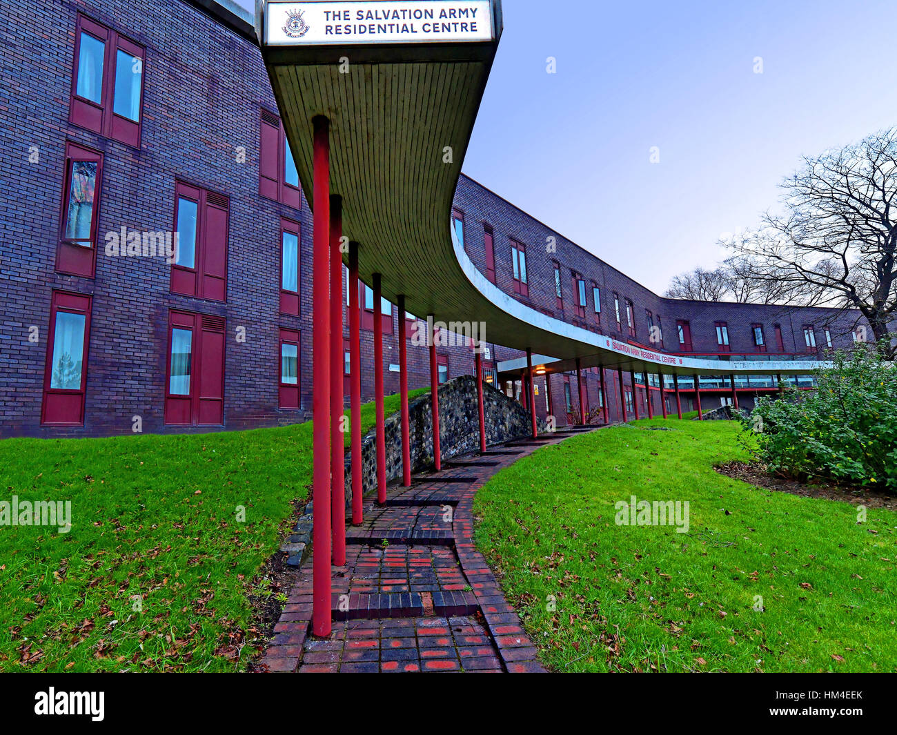 Salvation Army Residential Centre Newcastle charity Stock Photo Alamy