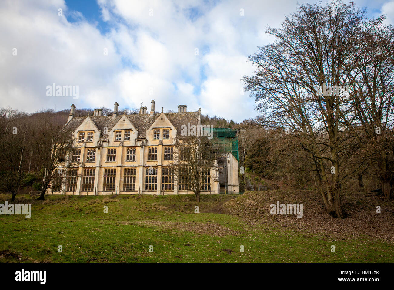 Woodchester Mansion, Nymsfield, Gloucestershire Stock Photo