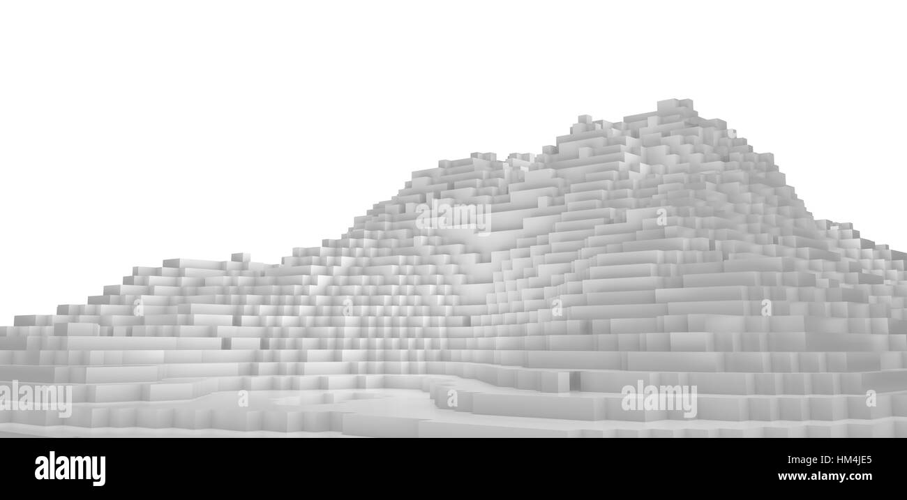 Background with mountains in box style Stock Photo Alamy