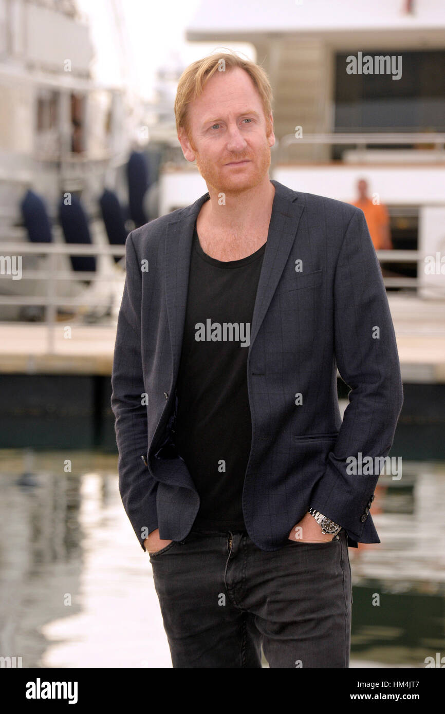 Gustaf Hammarsten attending the International Market of Communications Programmes (MipCom) in Cannes (south-eastern France) on 2016/10/17 Stock Photo