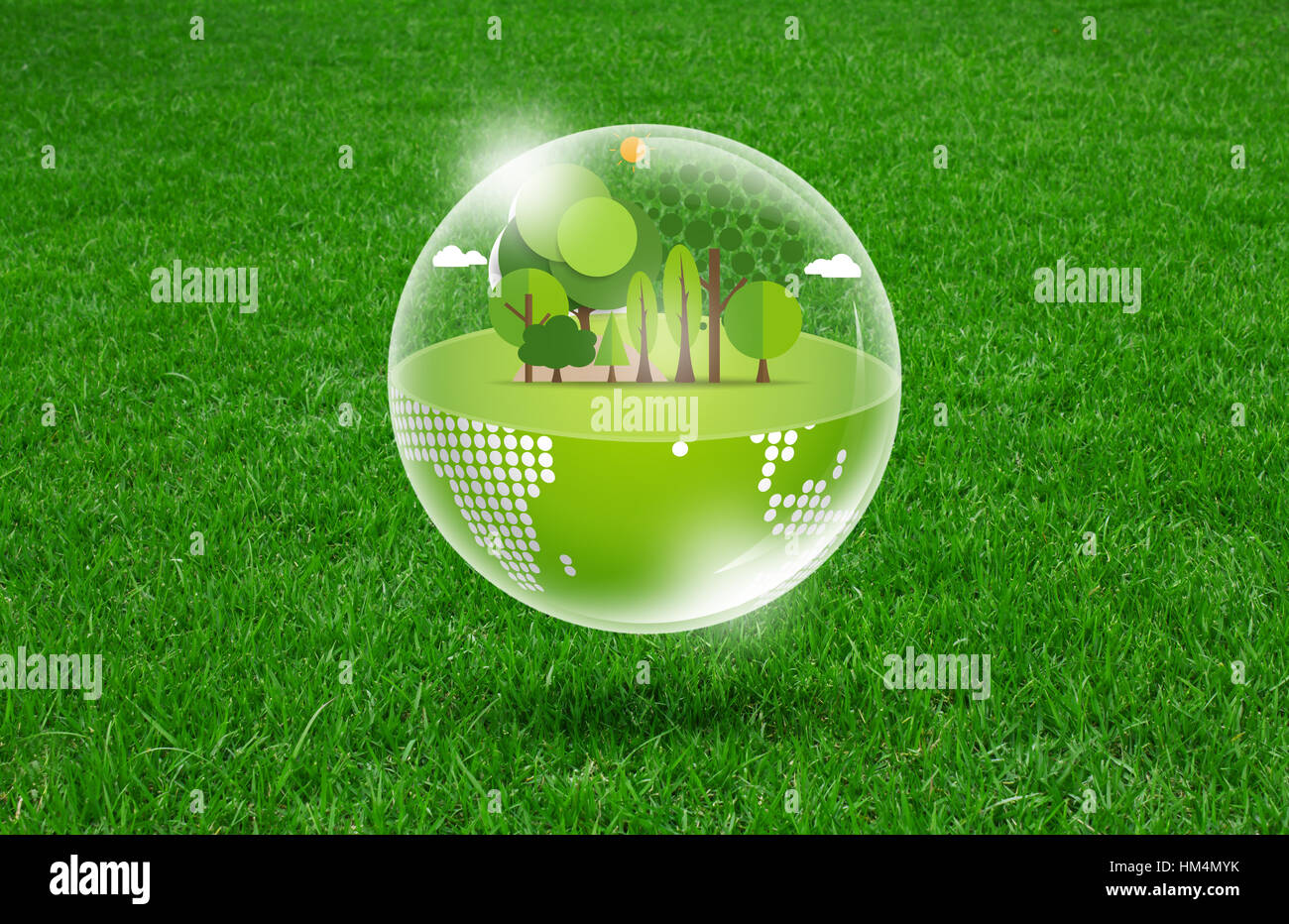 Abstract ecology template earth hi-res stock photography and images - Alamy