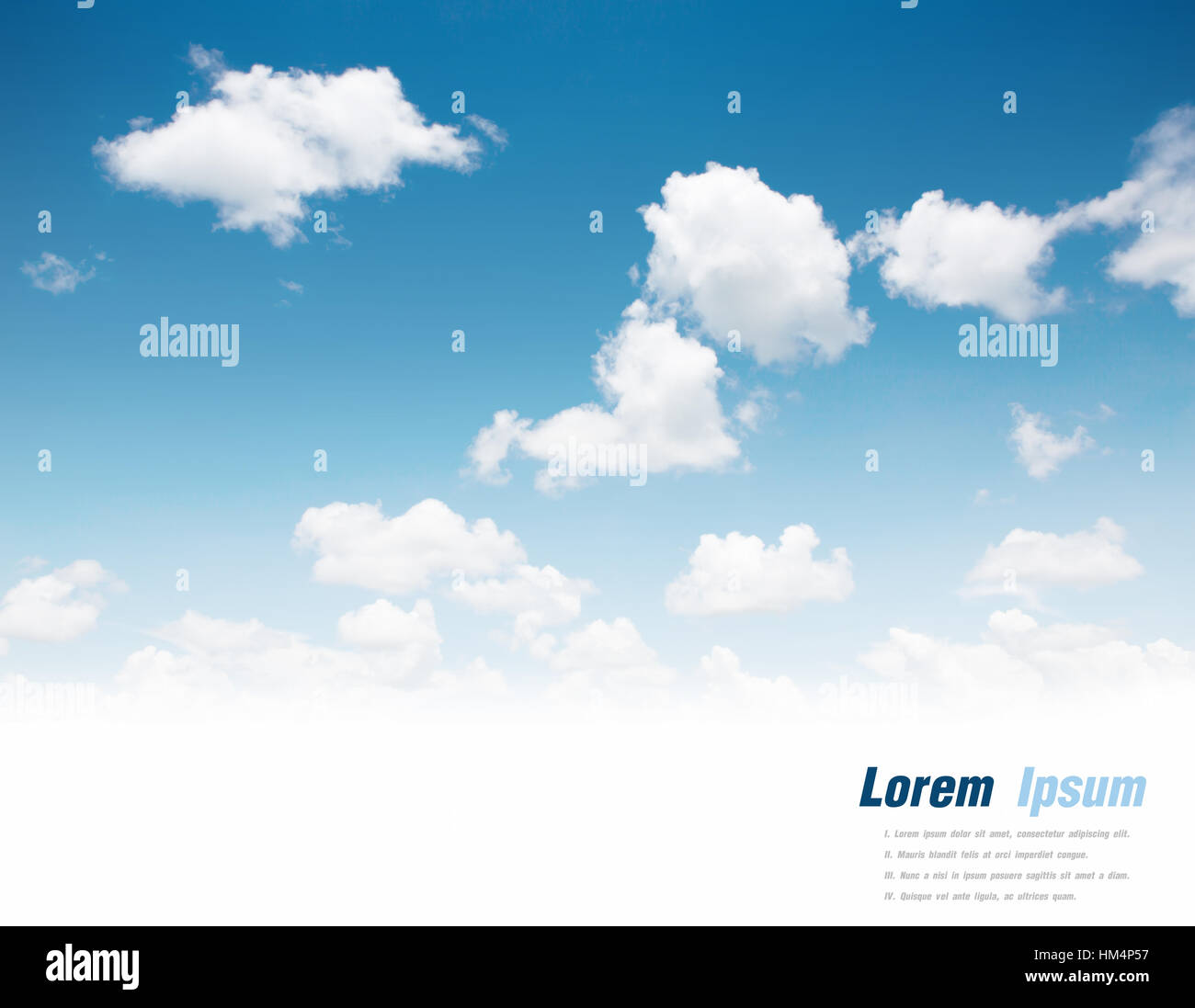 Heart shape White clouds in blue sky Stock Photo - Alamy