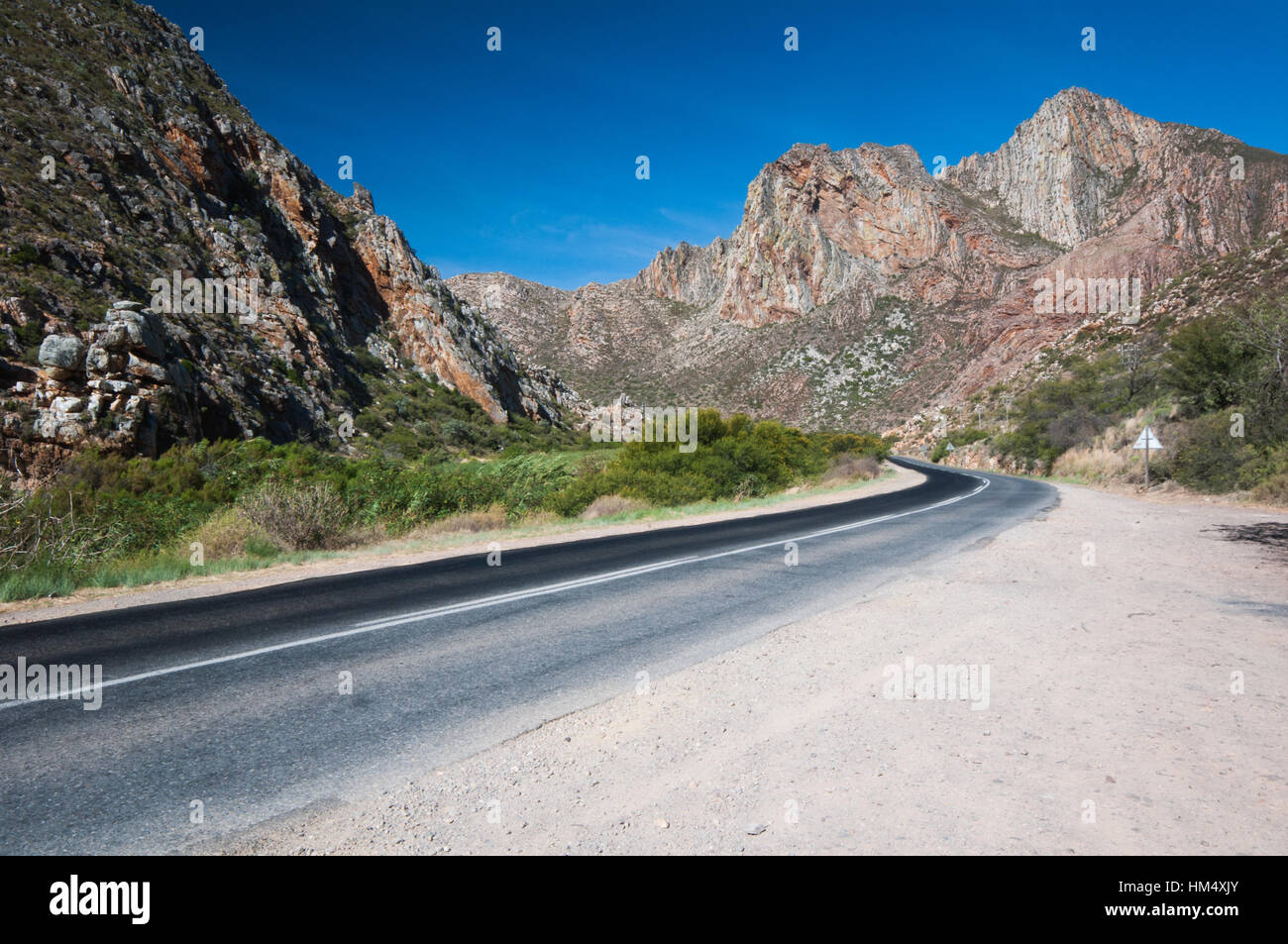 Montagu tunnel in Cogmanskloof (1877), Montagu, South Africa Stock