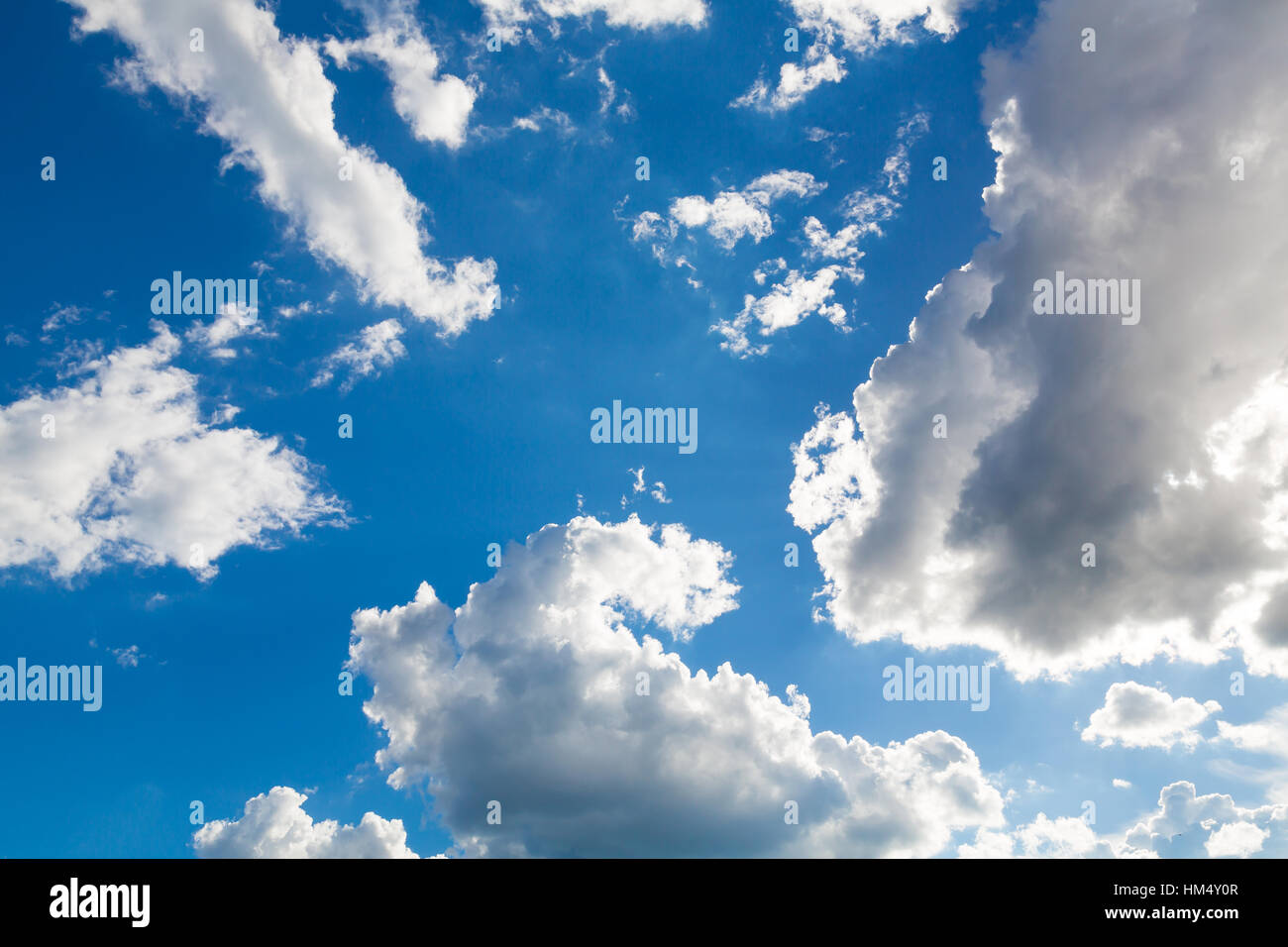 Cloud in blue sky Stock Photo - Alamy