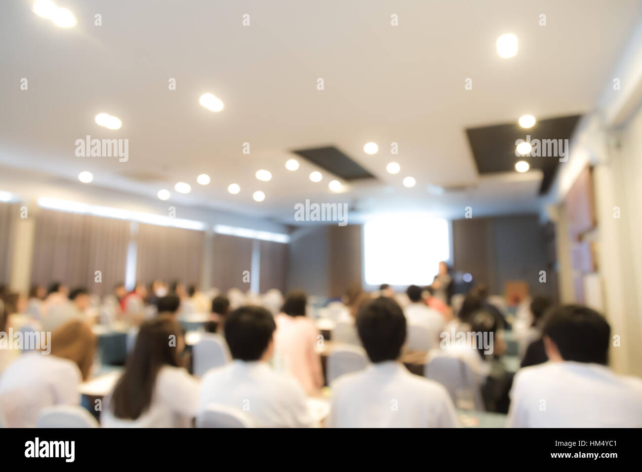 Abstract blur Business Conference and Presentation Stock Photo - Alamy