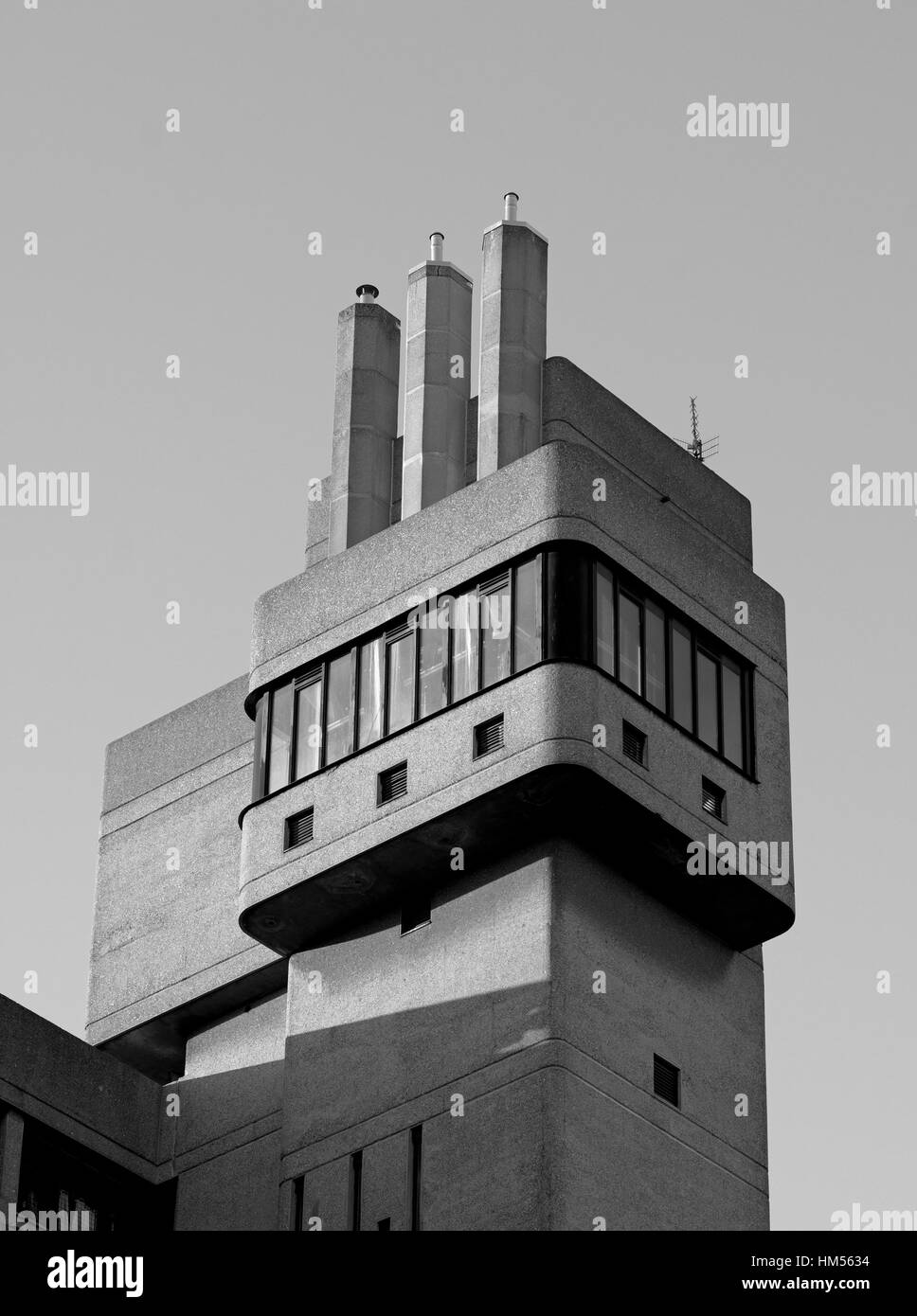 Brutalist Architecture, London, United Kingdom Stock Photo