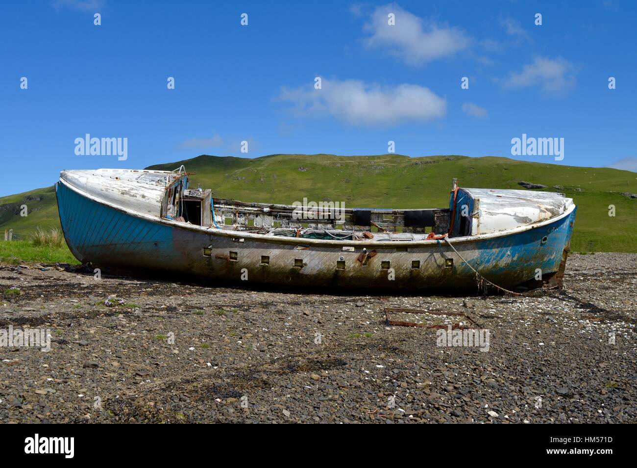 Can-y-Don on Loch Harport near Carbost, Isle of Skye Stock Photo