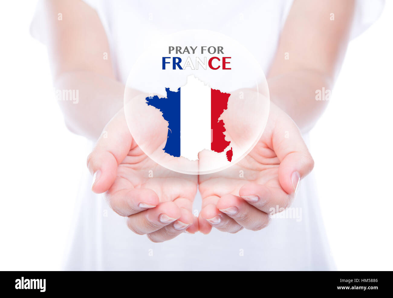 Pray for Paris, France Stock Photo Alamy