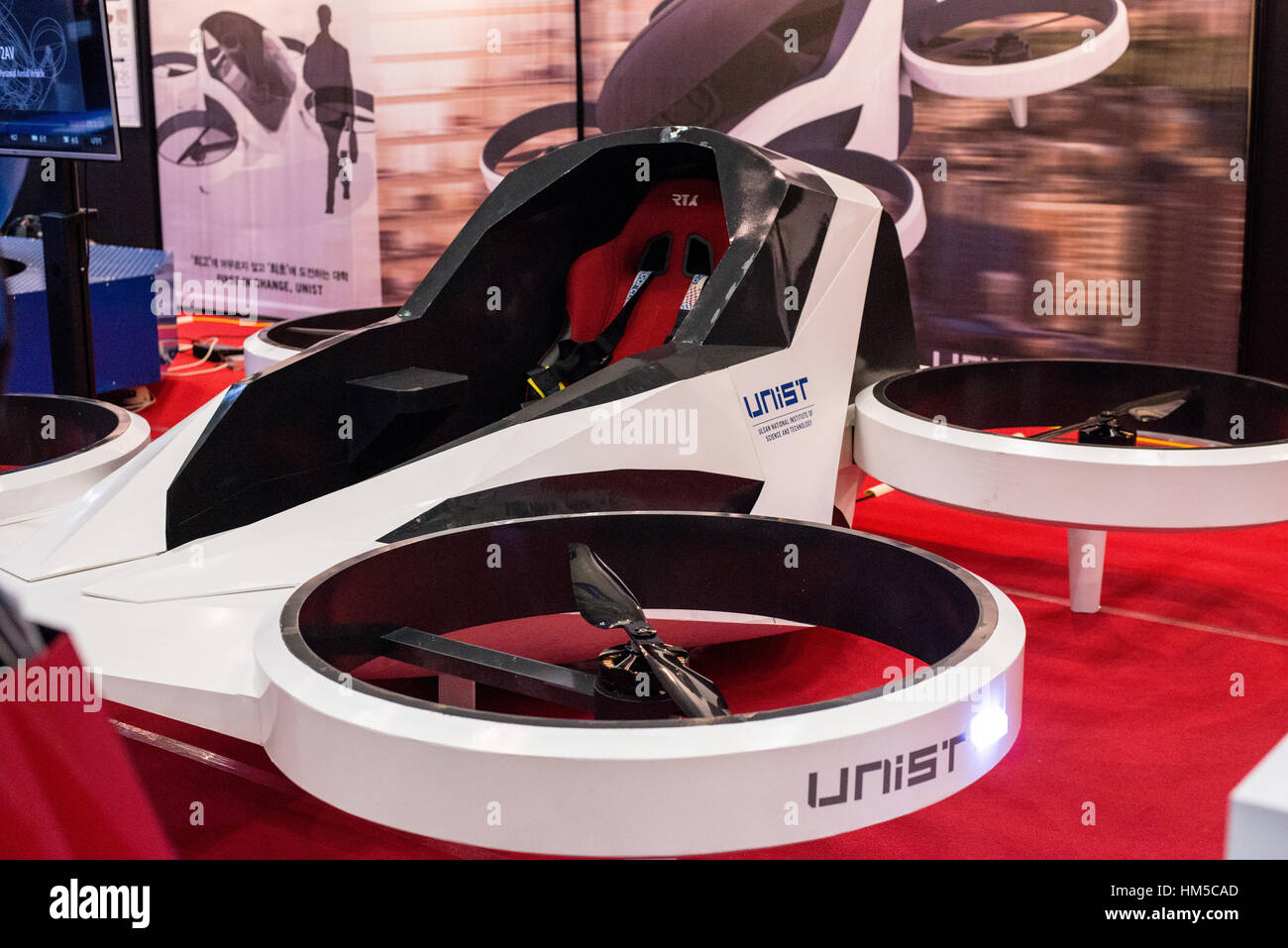 Busan DRONE show Aerial Technology Stock Photo Alamy