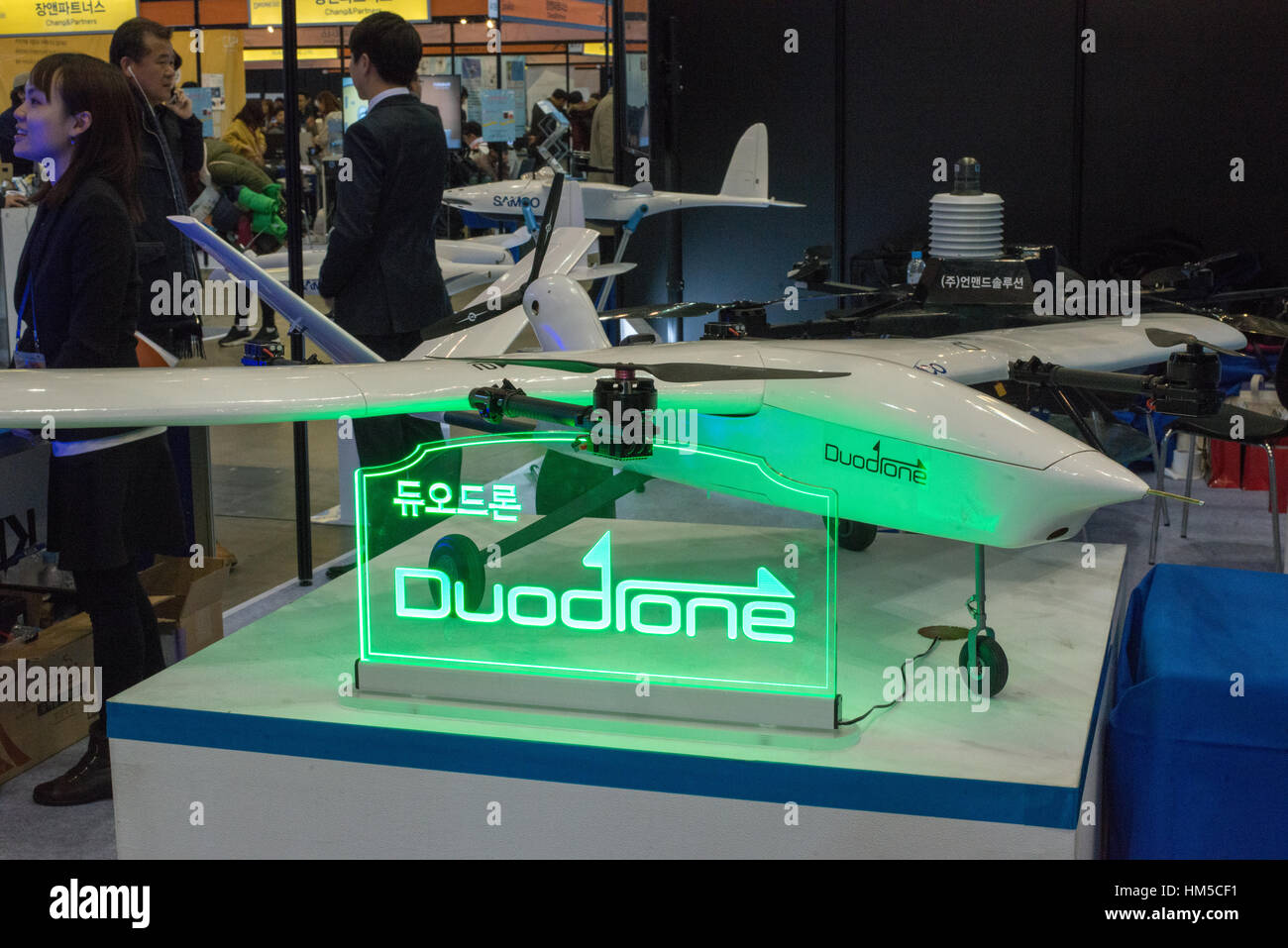 Busan DRONE show Aerial Technology Stock Photo Alamy