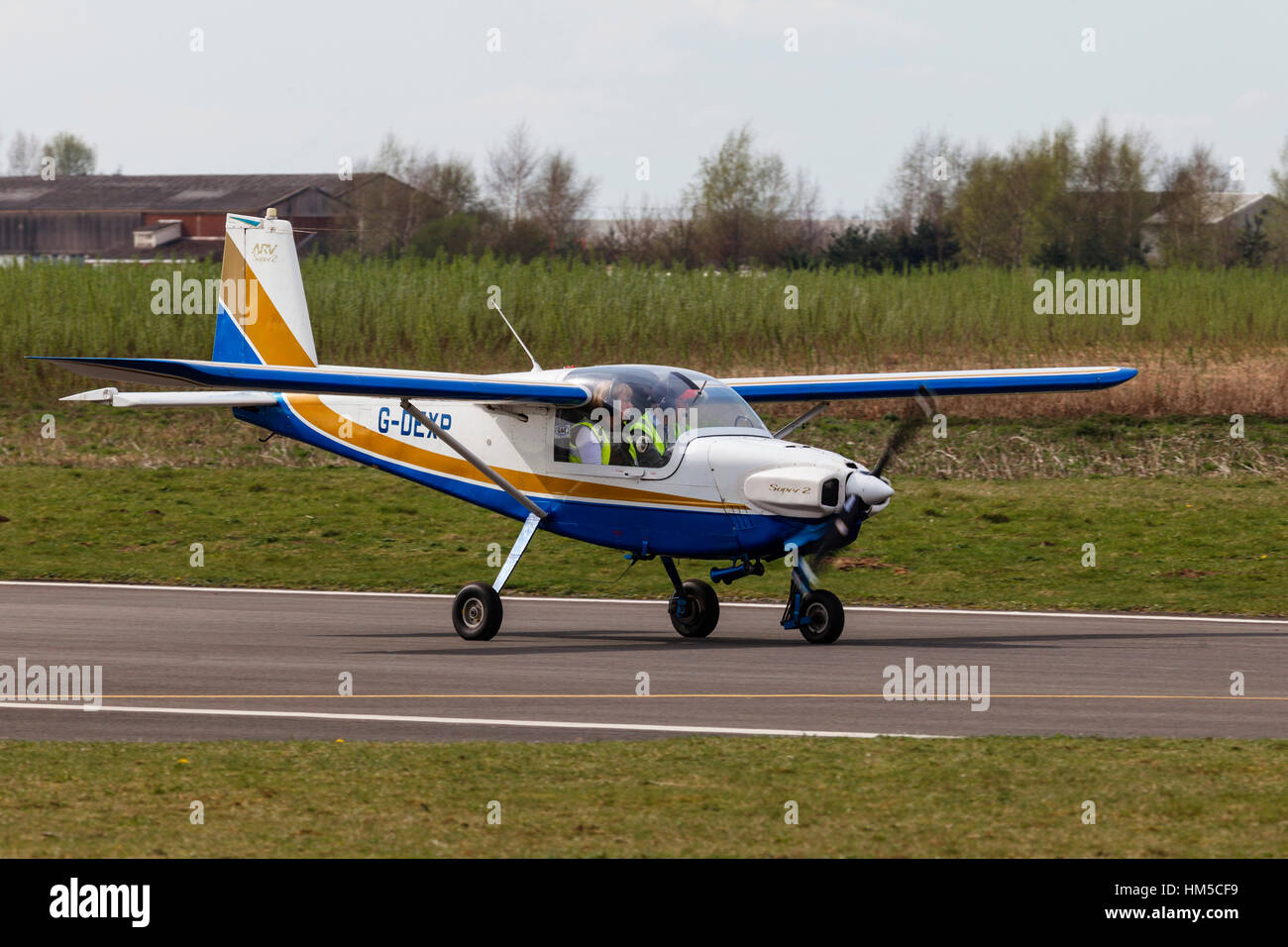 Cessna 120 G-AJJS Stock Photo