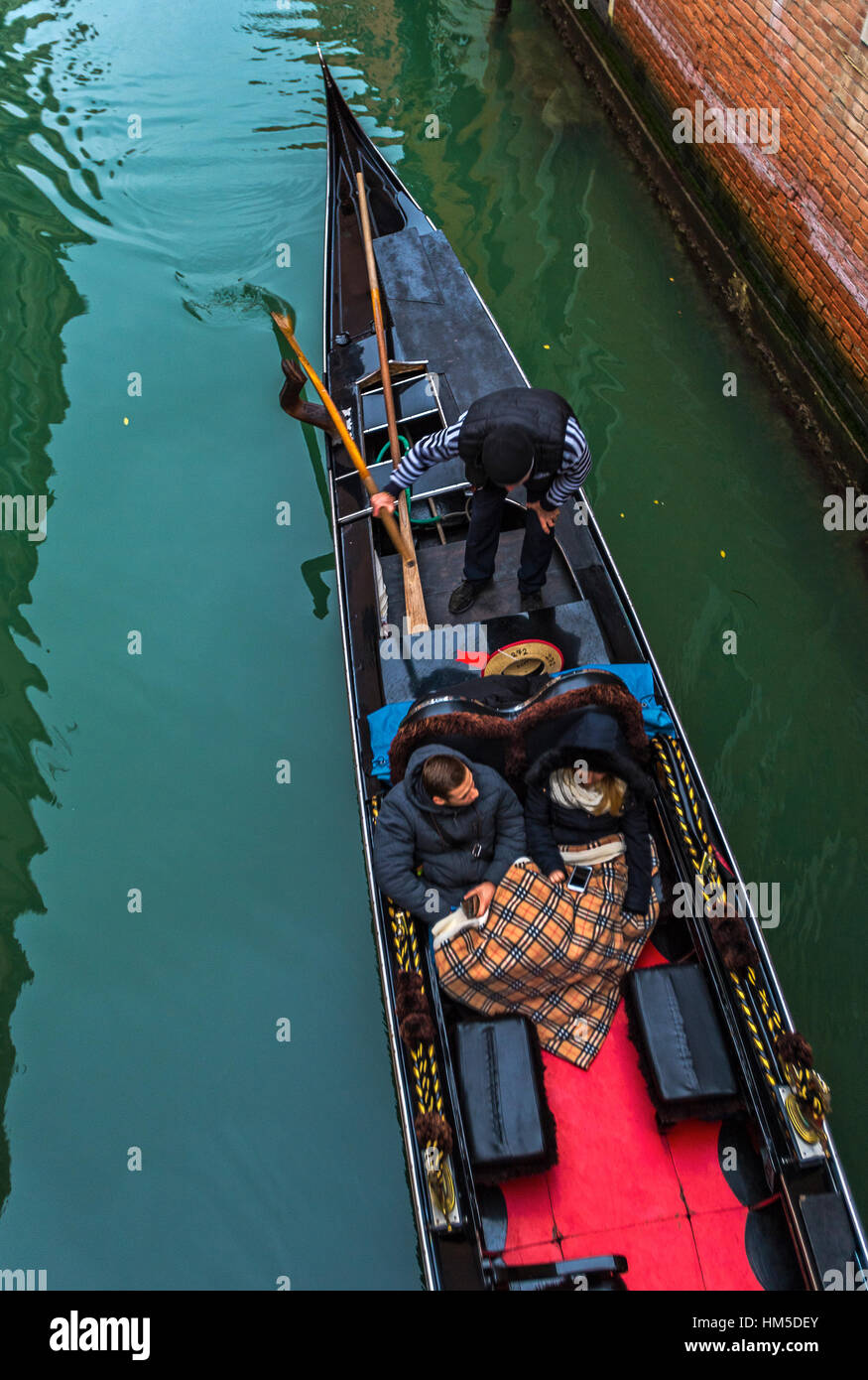 Italy Veneto Venezia - Gondola Stock Photo - Alamy