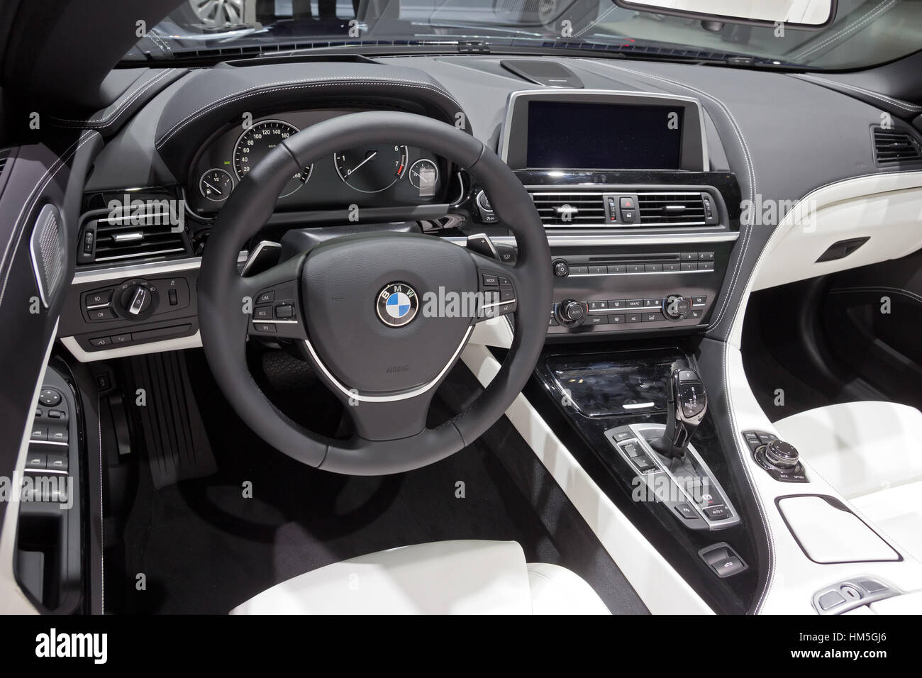 FRANKFURT, GERMANY - SEP 13: ***** at the IAA motor show on Sep 13, 2013 in Frankfurt. More than 1.000 exhibitors from 35 countries are present at the Stock Photo