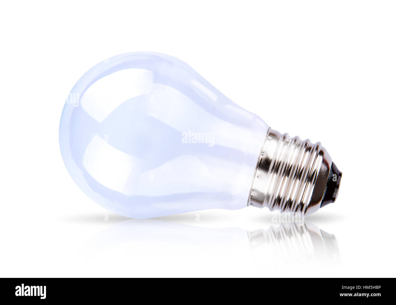 Light Bulb isolated on white background Stock Photo - Alamy