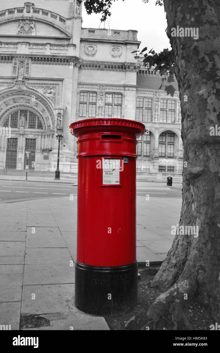 mailbox in London Stock Photo