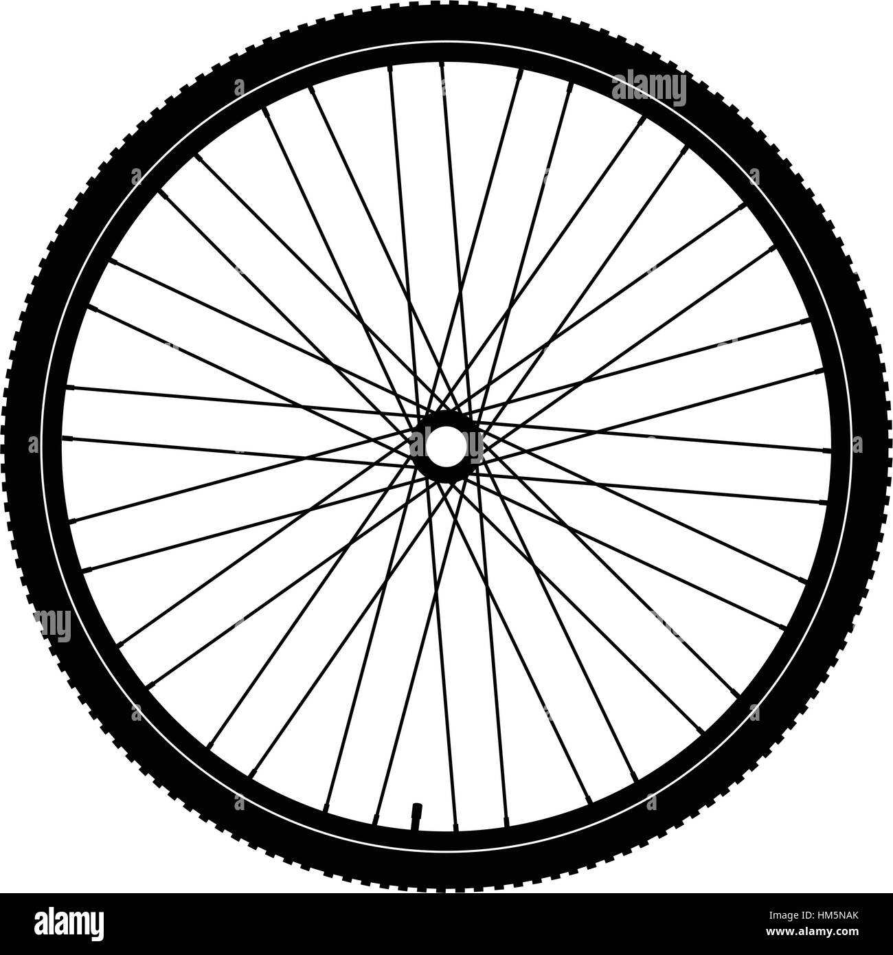 Колесо от велосипеда вектор