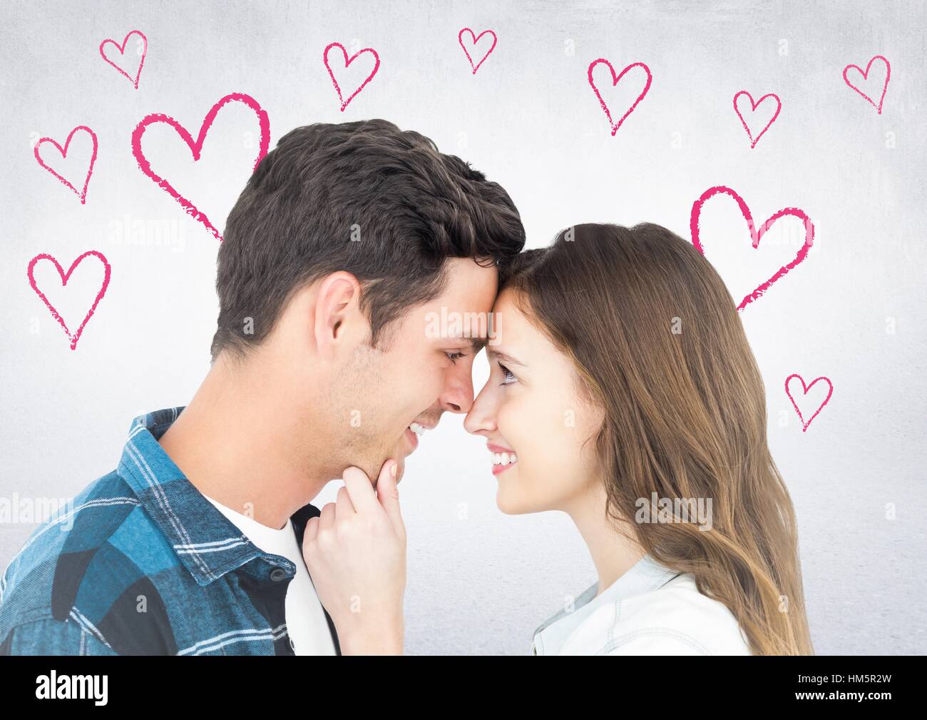 Romantic couple in love Stock Photo - Alamy