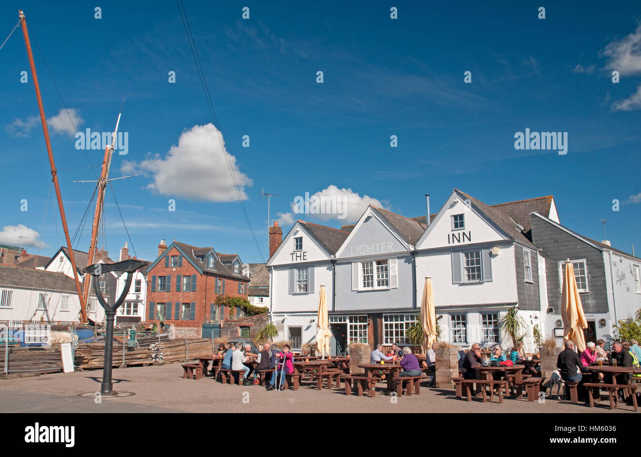 Topsham in Devon Stock Photo Alamy