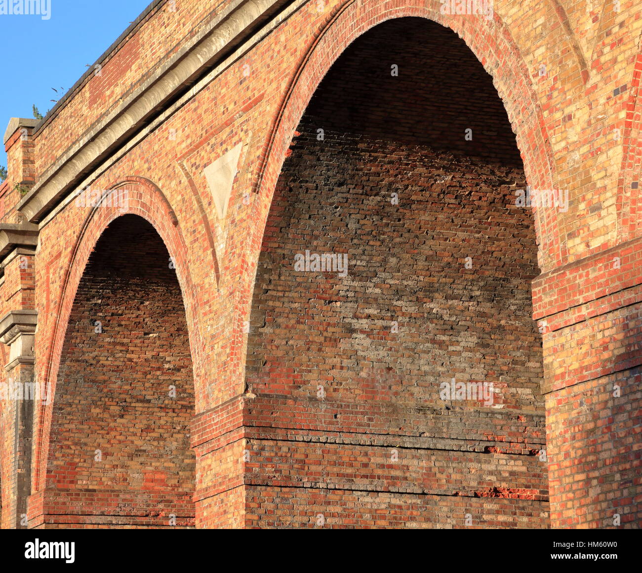 Victorian Brick Arches Stock Photos & Victorian Brick Arches Stock
