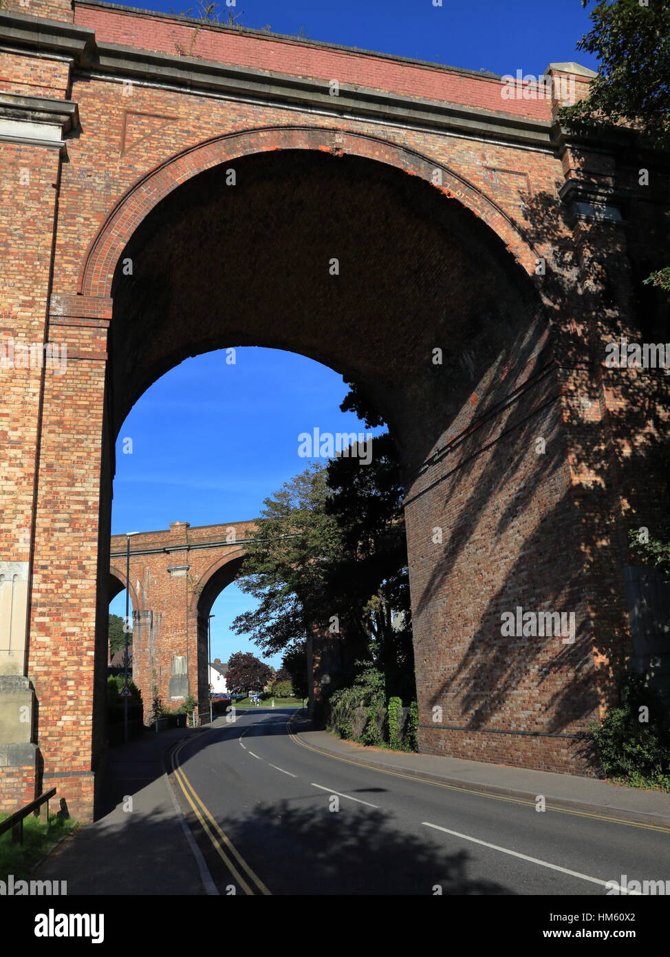 Victorian Brick Arches Stock Photos & Victorian Brick Arches Stock