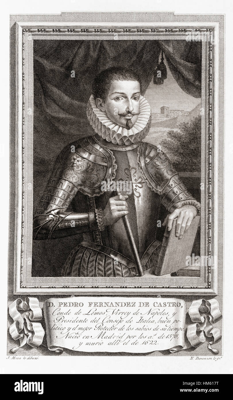 Pedro Fernández de Castro y Andrade aka the Great Count of Lemos, 1560