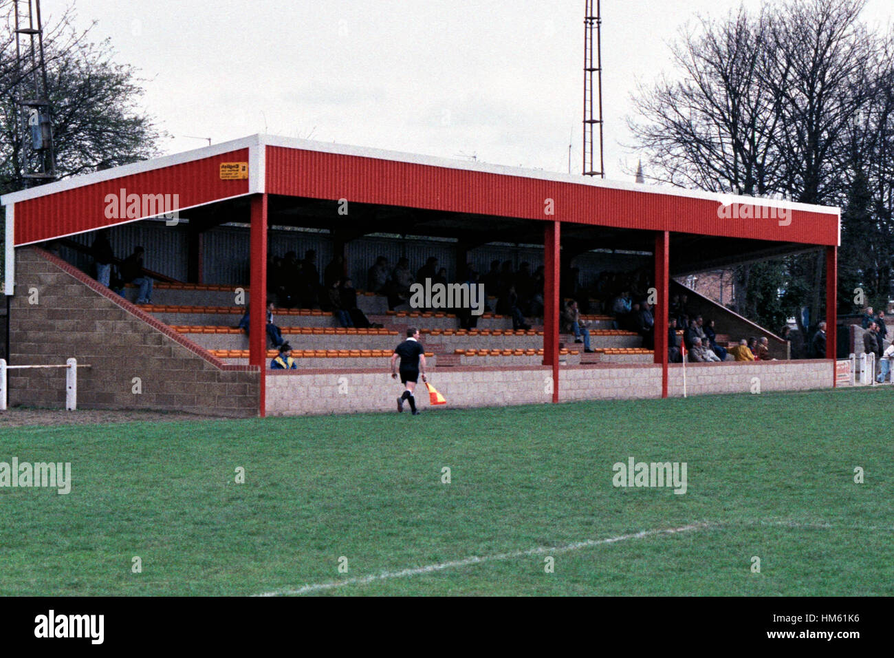 Fenland Park, home of Wisbech Town FC (Cambridgeshire), pictured in