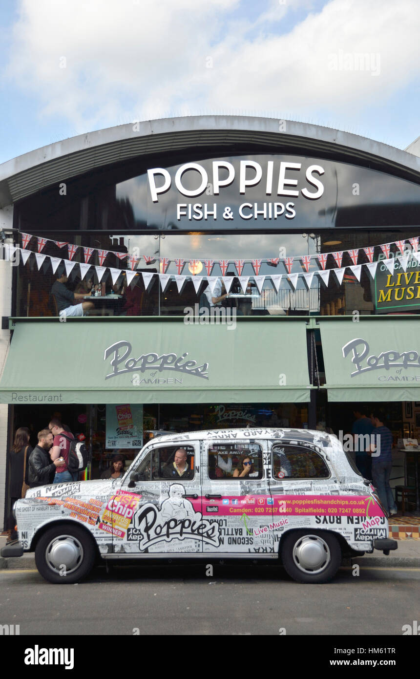 Poppies (fish and chips camden) hires stock photography and images Alamy