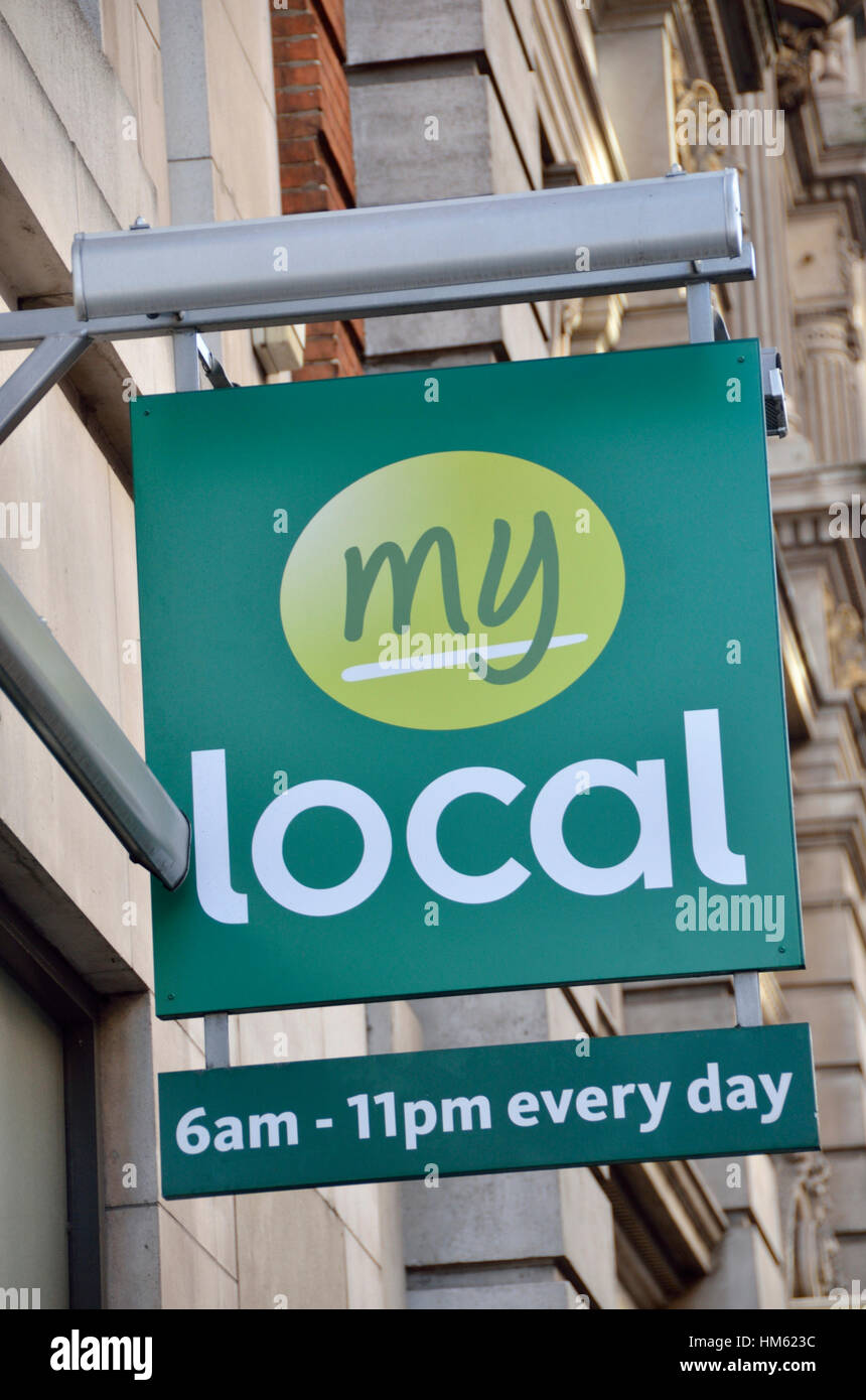 Shop store sign convenience uk hires stock photography and images Alamy