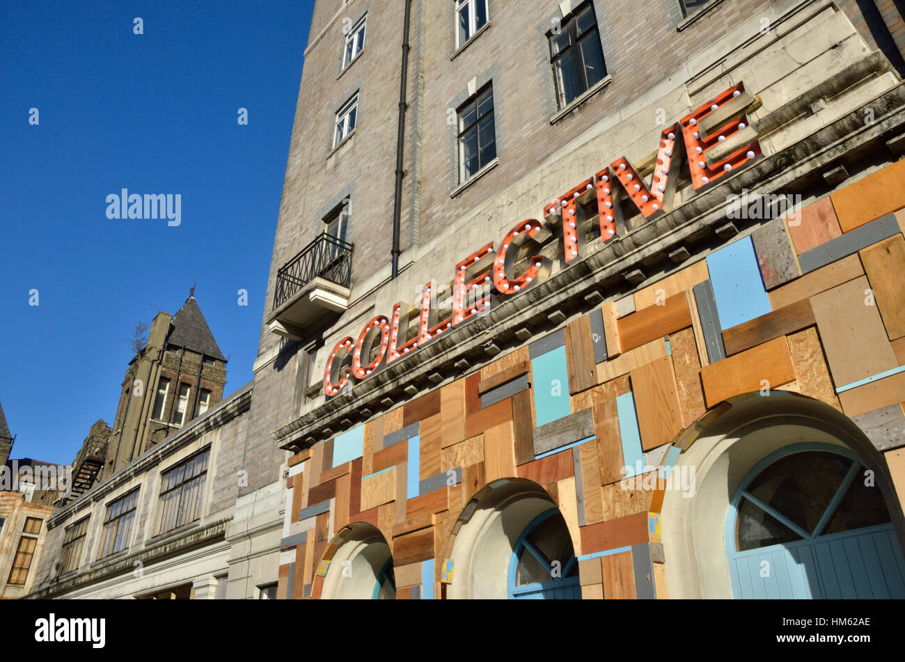 The Collective Temperance Hospital creative coworking space, Hampstead Road, Camden, London Stock Photo