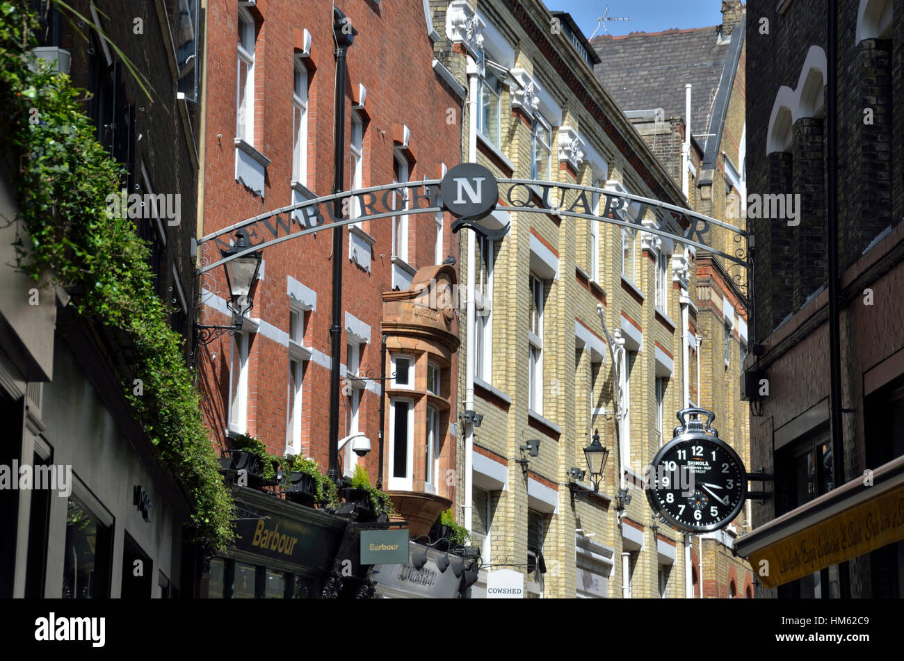 Newburgh Quarter, Carnaby Street, London, UK Stock Photo