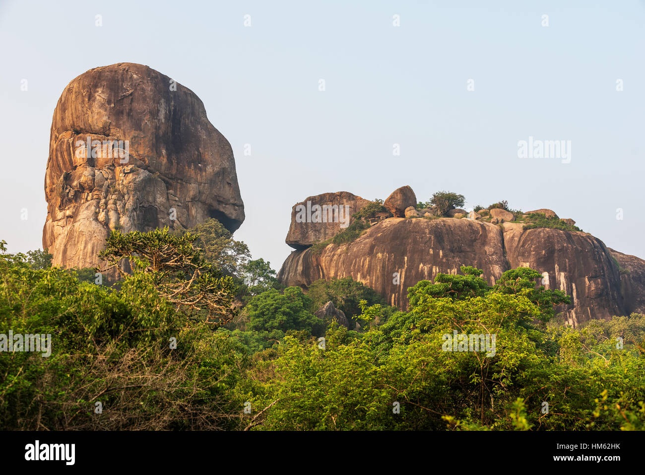 Sri Lanka: landscape in Yala National Park Stock Photo